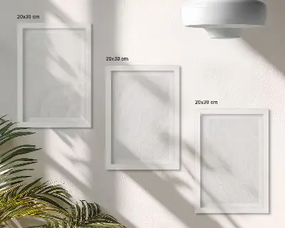 Zidna galerija slika elegantni mramorni uzorak s linearnom kamenom strukturom