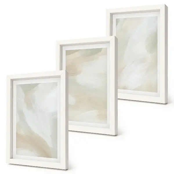 Zidna galerija slika minimalistički prikaz teksture boje