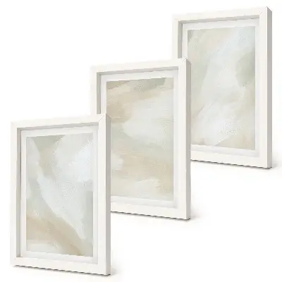 Zidna galerija slika minimalistički prikaz teksture boje