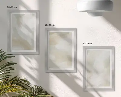 Zidna galerija slika minimalistički prikaz teksture boje