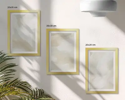 Zidna galerija slika minimalistički prikaz teksture boje
