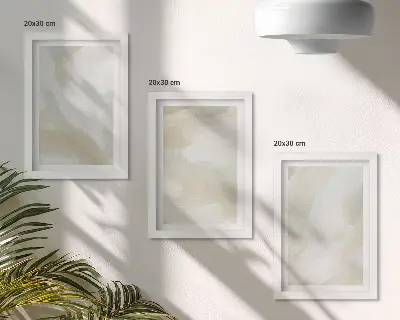 Zidna galerija slika minimalistički prikaz teksture boje