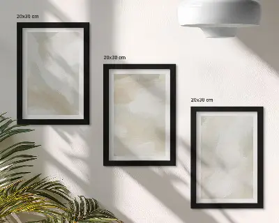 Zidna galerija slika minimalistički prikaz teksture boje