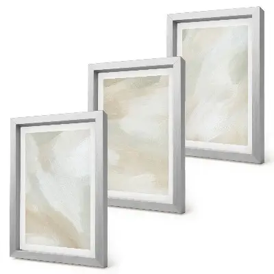 Zidna galerija slika minimalistički prikaz teksture boje