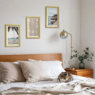 Komplet slika u okviru ljetni pijesak i pogled na more