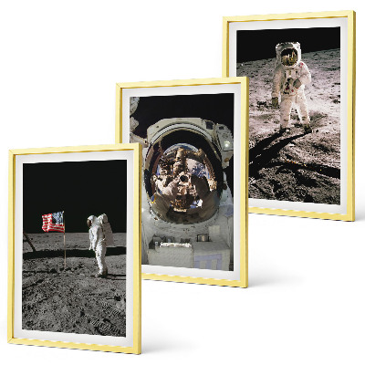 Set 3 slike u okviru Slijetanje NASA-inih astronauta na Mjesec