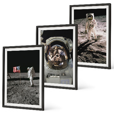 Set 3 slike u okviru Slijetanje NASA-inih astronauta na Mjesec