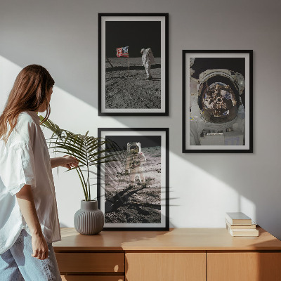 Set 3 slike u okviru Slijetanje NASA-inih astronauta na Mjesec
