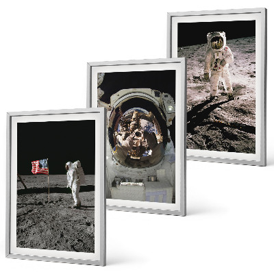 Set 3 slike u okviru Slijetanje NASA-inih astronauta na Mjesec