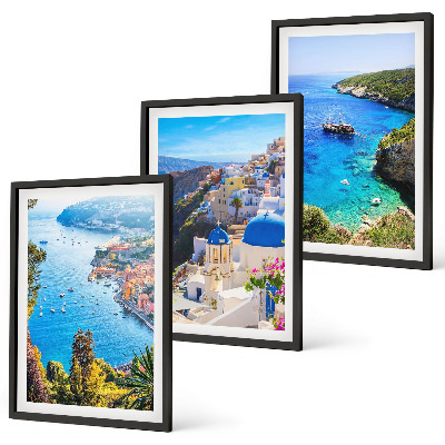Zidna galerija Grčki pogled na Santorini i Oiu