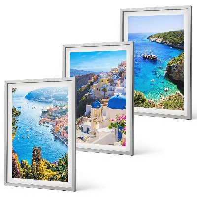 Zidna galerija Grčki pogled na Santorini i Oiu