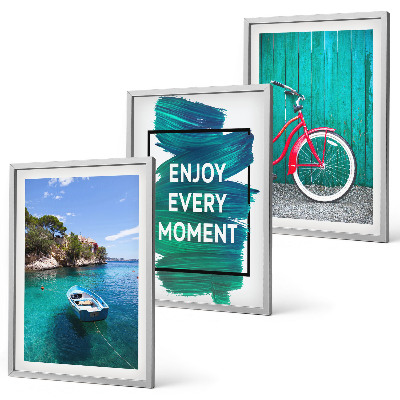 Triptih u okviru Inspiracija za biciklizam na morskom brodu