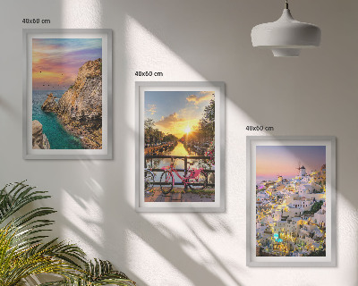 Zidna galerija Zalazak sunca uz more