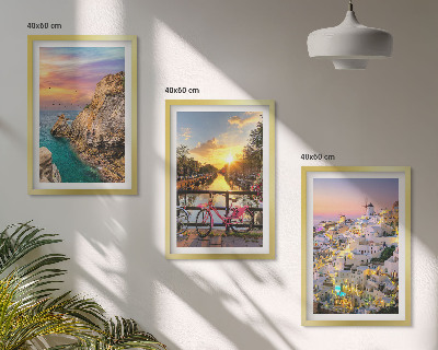 Zidna galerija Zalazak sunca uz more
