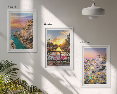 Zidna galerija Zalazak sunca uz more