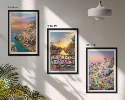 Zidna galerija Zalazak sunca uz more