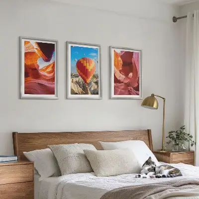 Zidna galerija pustinjski klanci balonom