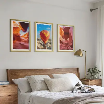Zidna galerija pustinjski klanci balonom