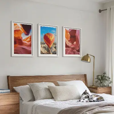 Zidna galerija pustinjski klanci balonom