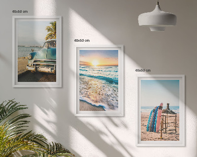Set 3 slike u okviru Odmor u Miamiju uz zalazak sunca