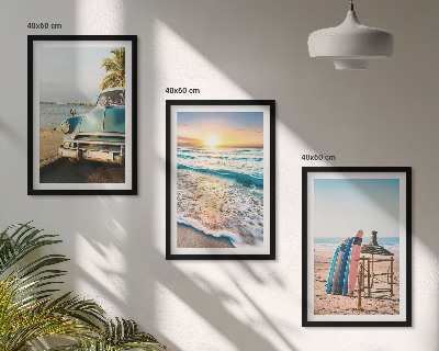 Set 3 slike u okviru Odmor u Miamiju uz zalazak sunca