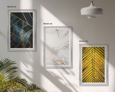 Zidna galerija Geometrijski uzorci i vegetacija