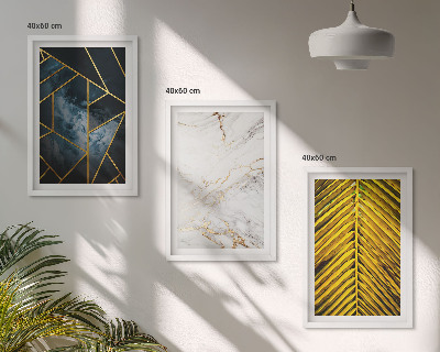 Zidna galerija Geometrijski uzorci i vegetacija