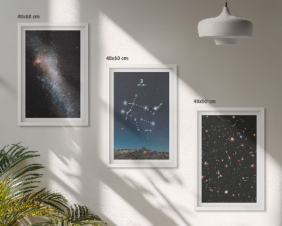 Zidna galerija Zodijačka galaksija Blizanci