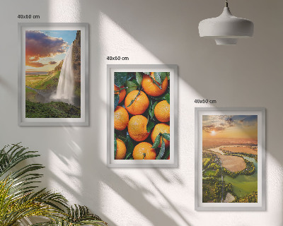Zidna galerija Vodopad Narančaste planine