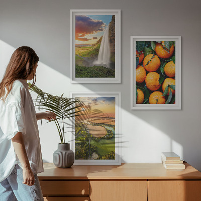 Zidna galerija Vodopad Narančaste planine