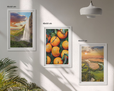 Zidna galerija Vodopad Narančaste planine