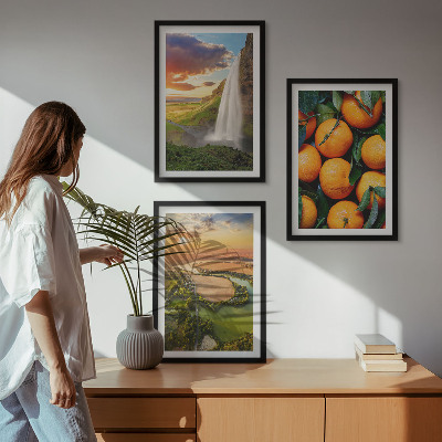 Zidna galerija Vodopad Narančaste planine