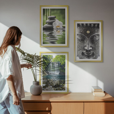 Zidna galerija Harmonijsko kamenje vodeni Buda