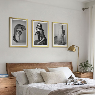 Zidna galerija Crno-bijeli portreti žena