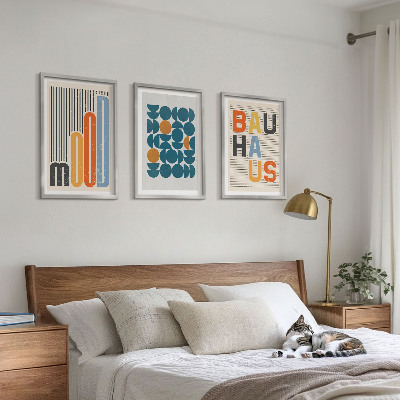 Zidna galerija Geometrijski uzorci Bauhausa