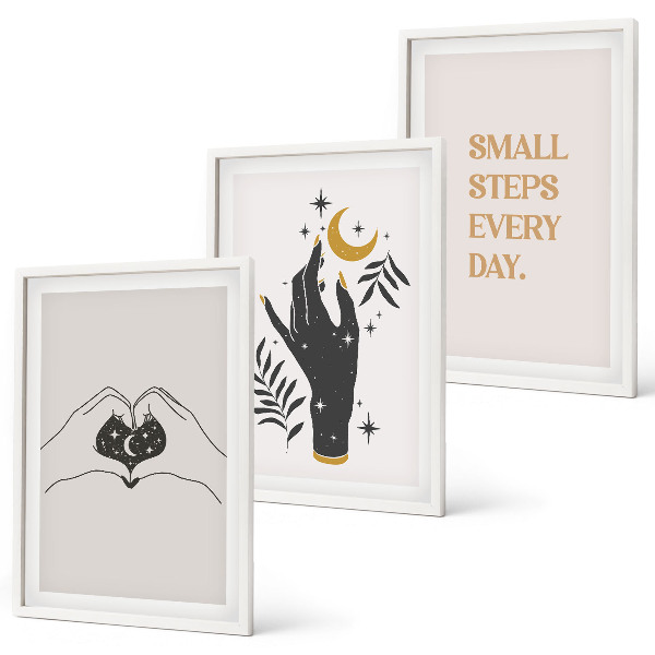 Zidna galerija Minimalističke boho ilustracije