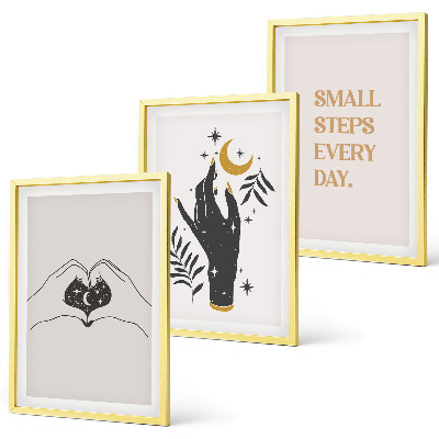 Zidna galerija Minimalističke boho ilustracije
