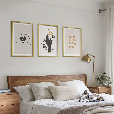 Zidna galerija Minimalističke boho ilustracije