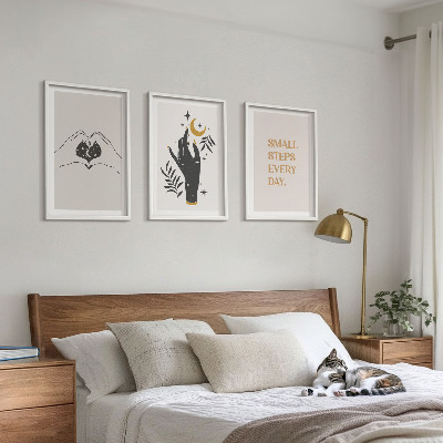 Zidna galerija Minimalističke boho ilustracije
