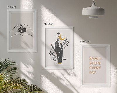 Zidna galerija Minimalističke boho ilustracije