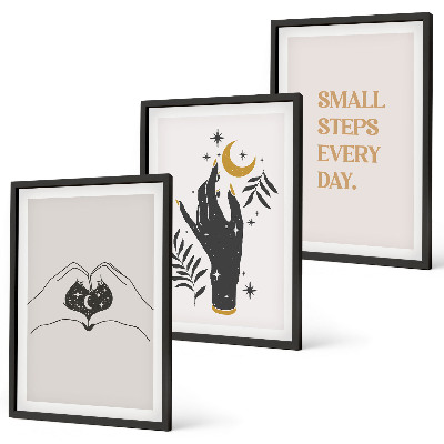 Zidna galerija Minimalističke boho ilustracije