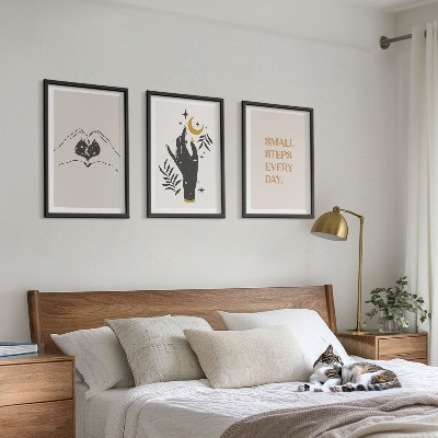 Zidna galerija Minimalističke boho ilustracije