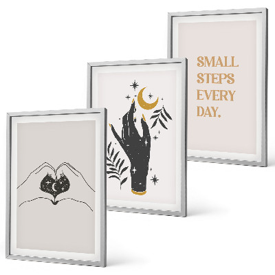 Zidna galerija Minimalističke boho ilustracije