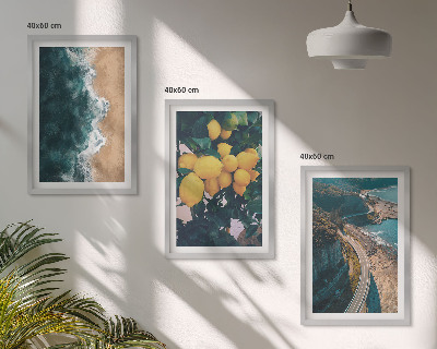 Zidna galerija Morska plaža limuni planine
