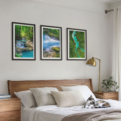 Set 3 slike u okviru Zelene šume, kristalne vode