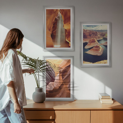 Zidna galerija Vodopad u klancu kanjona