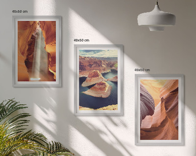 Zidna galerija Vodopad u klancu kanjona