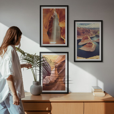 Zidna galerija Vodopad u klancu kanjona