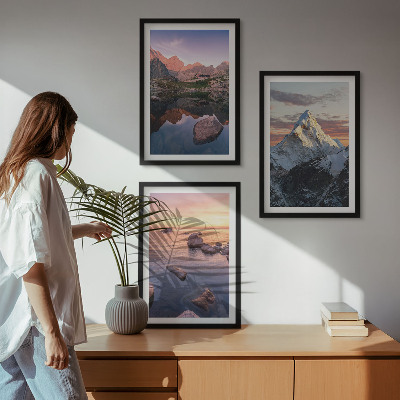Zidna galerija Planinski krajolici u pozadini