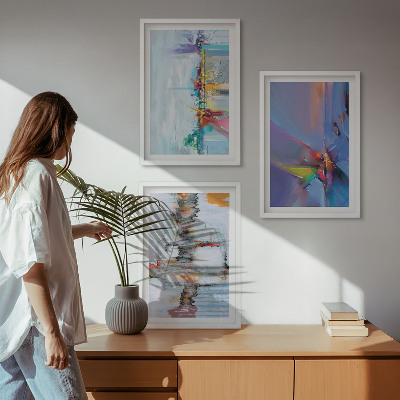 Zidna galerija Apstraktne slikarske kompozicije